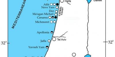 Zemljevid izraela vrata